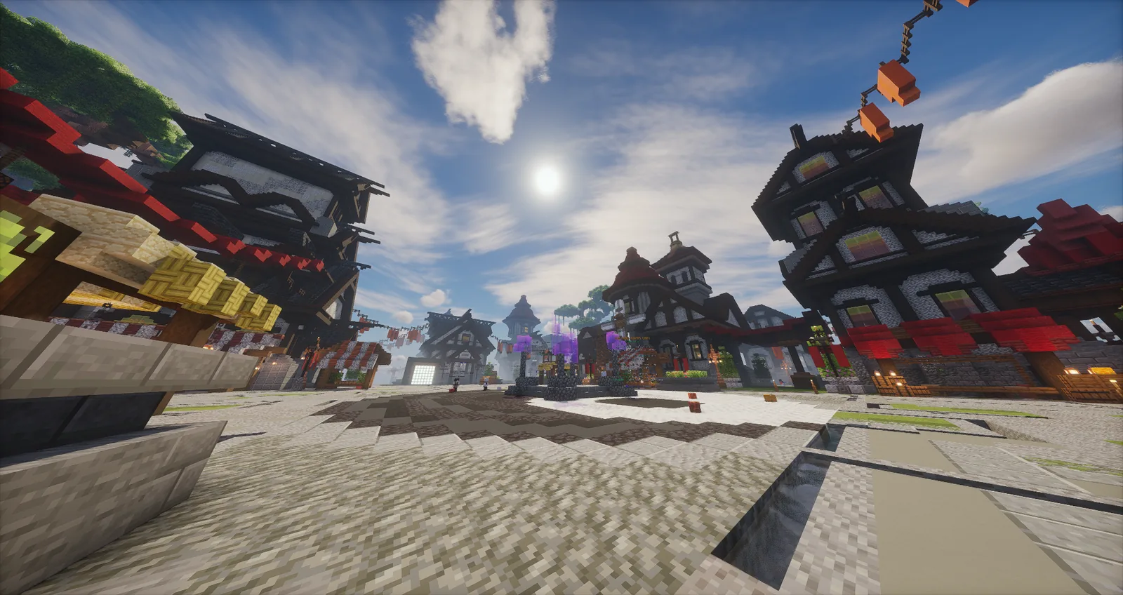 Quảng trường spawn của ZOEMC